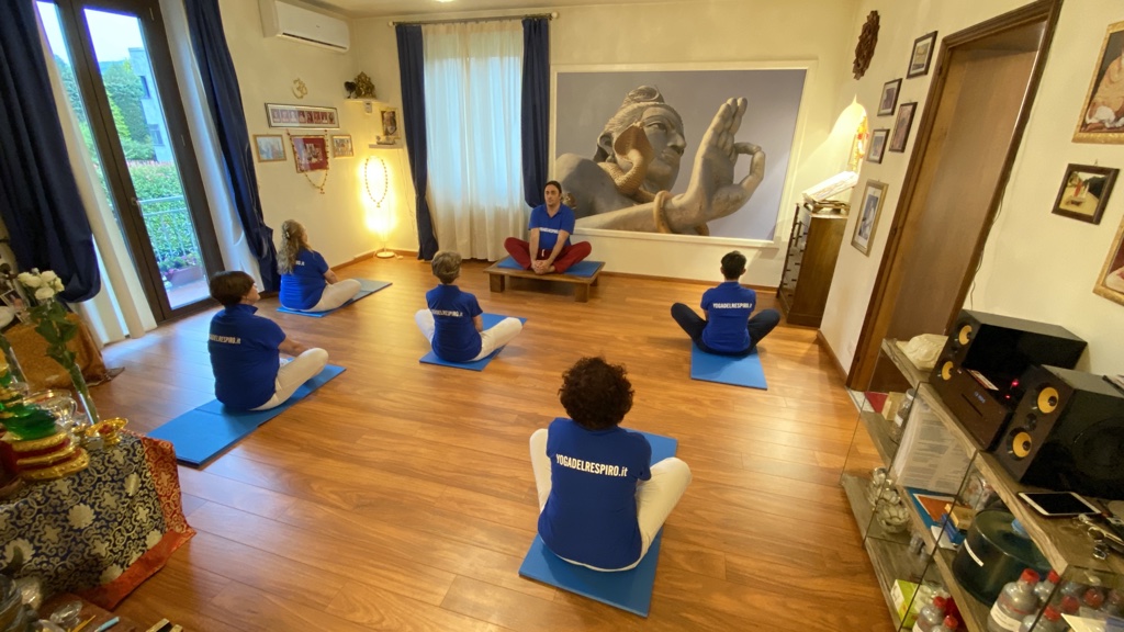 Prima classe di Yoga del respiro